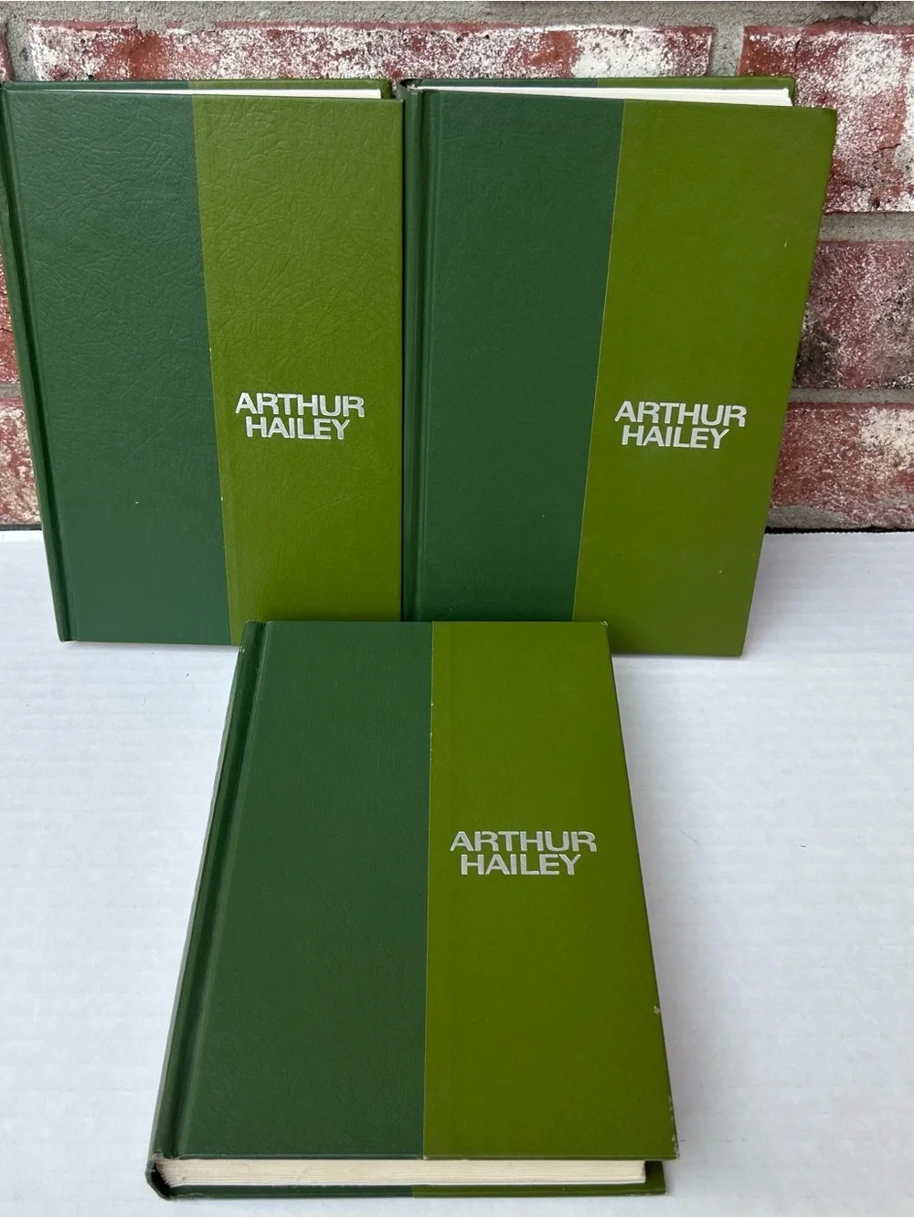 Arthur Hailey 3 Book Lot Set Wheels Hotel Airport Vintage Hardcover 1968